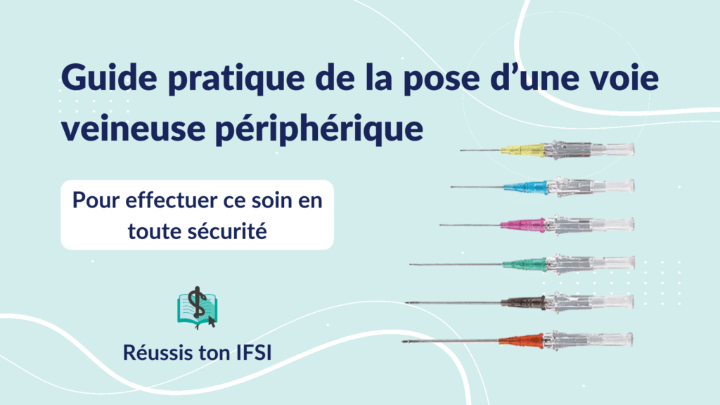 Vignette d'article - Guide pratique de la pose d'une voie veineuse périphérique