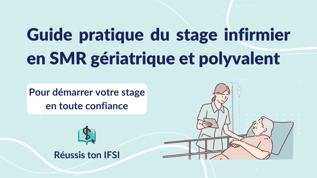 vignette d'article - guide pratique du stage infirmier en SMR gériatrique et polyvalent
