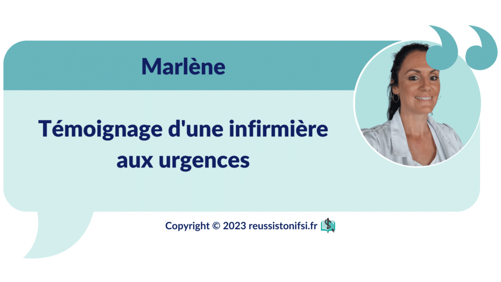 infographie - Témoignage d'une infirmière aux urgences