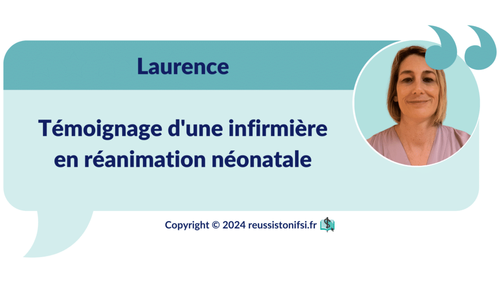 Infographie - Témoignage d'une infirmière en réanimation néonatale