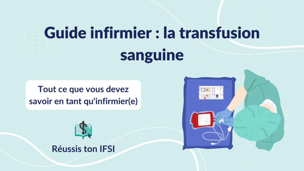 Vignette d'article - Guide infirmier la transfusion sanguine